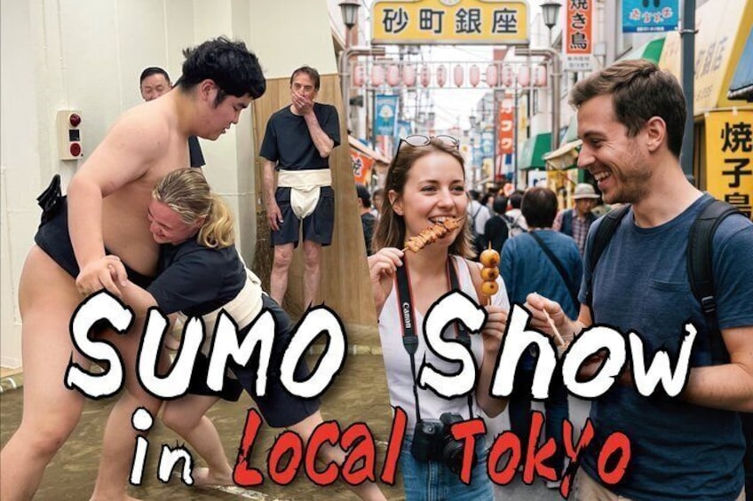 Tokyo Sumo & Food: Wear a Mawashi on a Real Clay Ring! 1