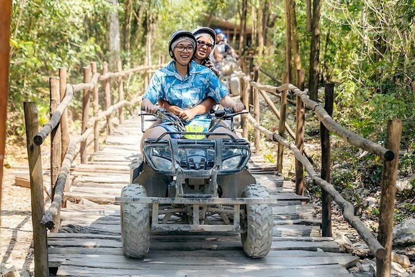Jungle Adventure ATVs Zip Lines and Cenote 3
