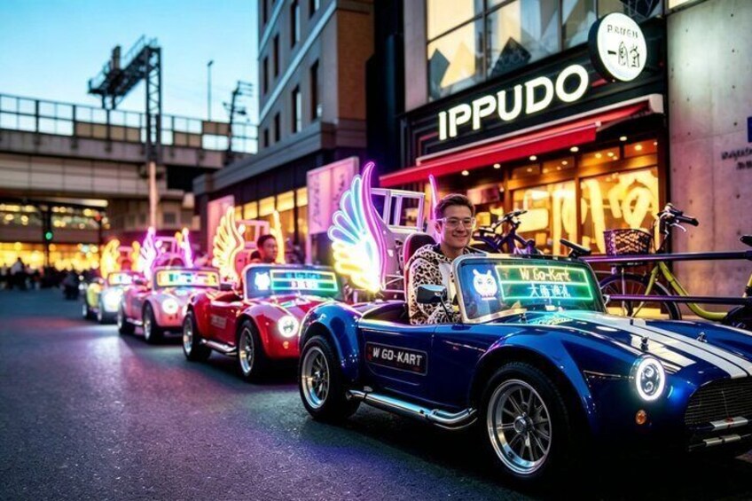 Osaka Go-Kart Tour – Drive Through Osaka 1