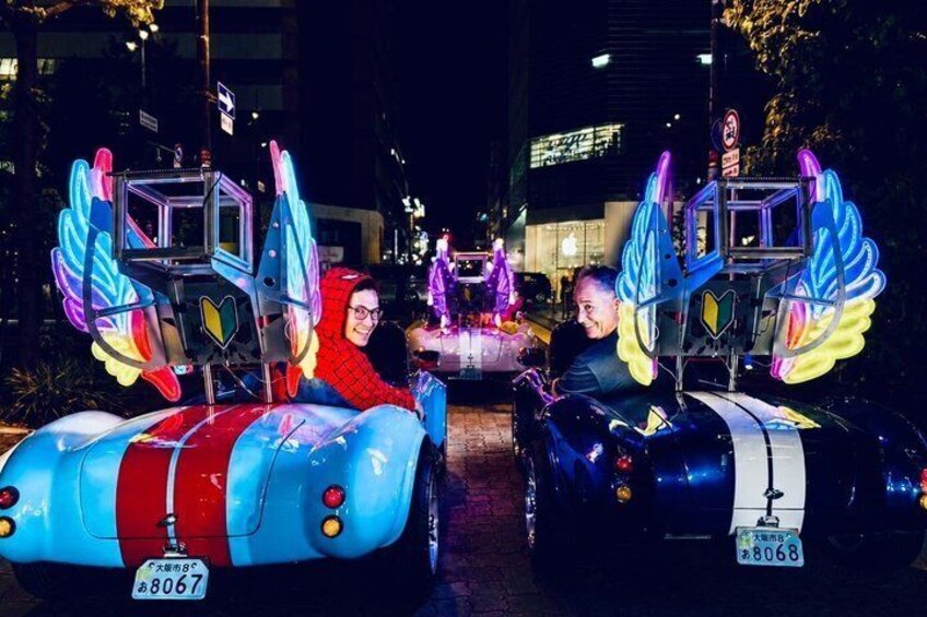 Osaka New EV Kart Tour: Drive Through Osaka's Streets & Landmarks 4