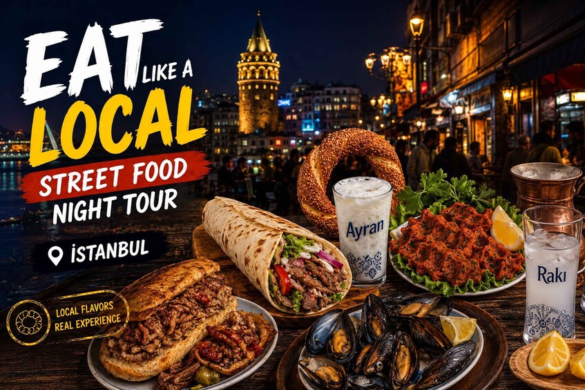 Istanbul: Eat Like a Local – Street Food Night Tour 2