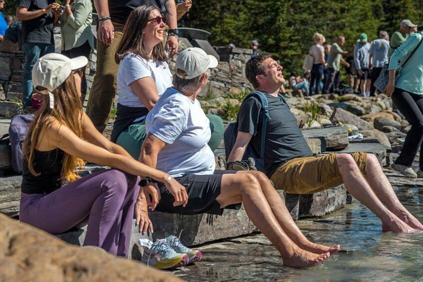 Soak in the beauty of the Canadian Rockies. 2