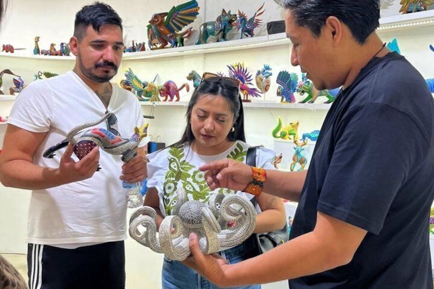 Monte Alban, Mitla, Alebrijes, Teotitlan and Mezcal Tour 3