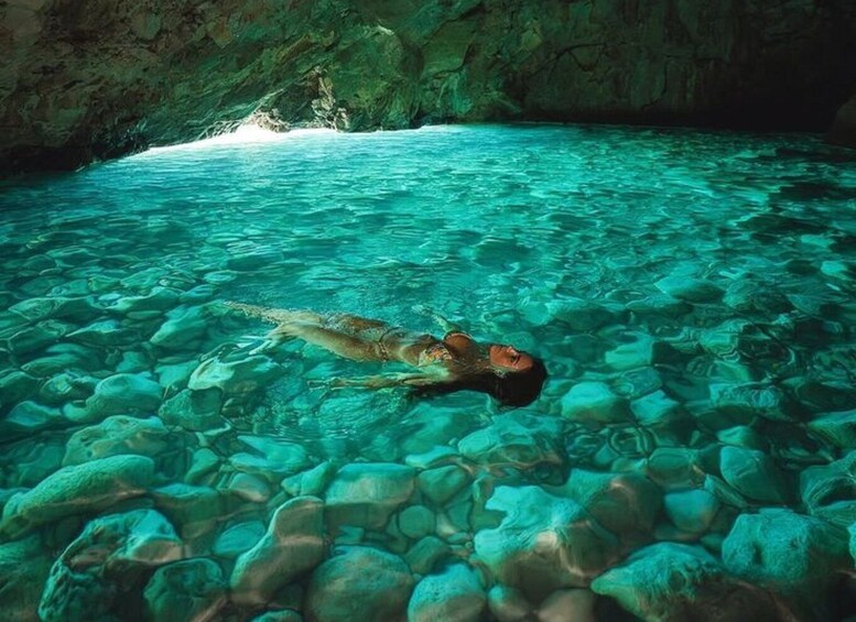 Tirana/Golem: Blue Cave & Grama Bay Speedboat Tour 1