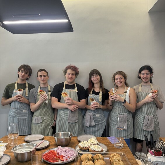 Picture 3 for Activity Athens: Greek cuisine cooking lesson with traditional souvlaki. 2