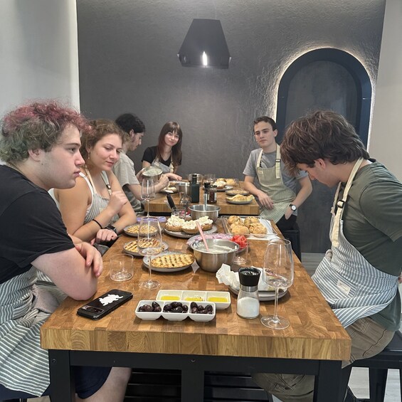 Picture 6 for Activity Athens: Greek cuisine cooking lesson with traditional souvlaki. 3