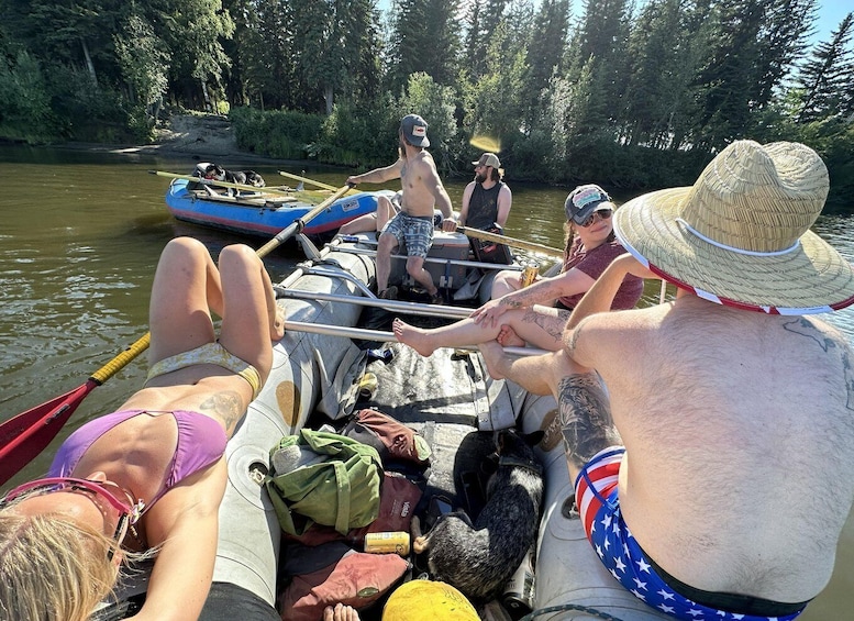 Picture 1 for Activity Fairbanks: Chena River Guided Raft Float Tour 3