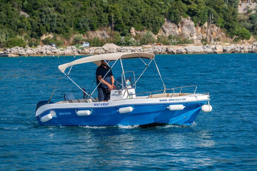 Picture 1 for Activity Lefkada: Ionian Sea Boat Rental Without a License 2