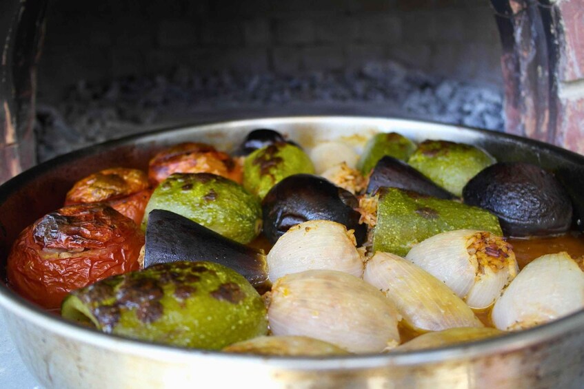 Pano Kivides: Traditional Village Gemista Cooking Class 1