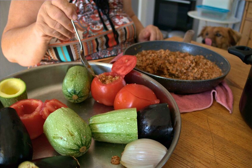 Picture 7 for Activity Pano Kivides: Traditional Village Gemista Cooking Class 4