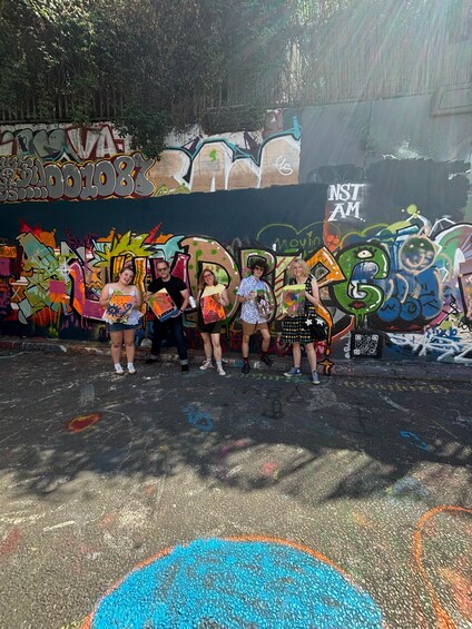 London, Leake st: Graffiti Workshop with Materials and Tools 2
