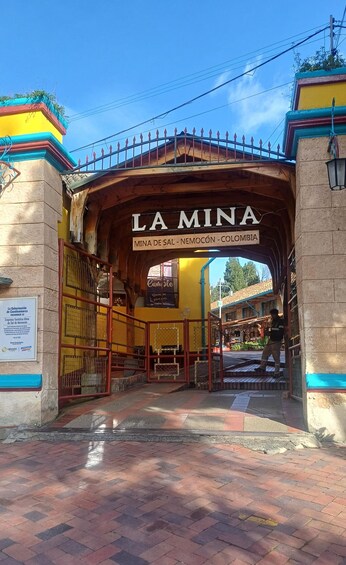The entrance to La Mina, a historic mining site in Colombia. 3