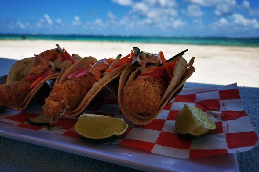 Cancun Puerto Morelos Beach Tour With Taco and Tequila Tasting 2