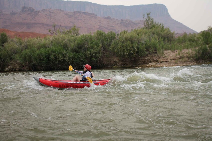 Picture 23 for Activity Moab: Inflatable Kayak Adventure~Fisher Towers/Castle Valley 4