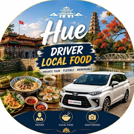 Hue: Private Day Tour with Driver and Local Food 1