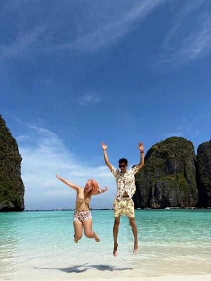 Picture 3 for Activity Krabi: Phi Phi Islands Private Luxury Longtail Boat Tour 2