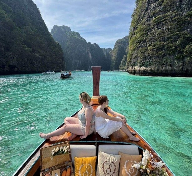 Krabi: Phi Phi Islands Private Luxury Longtail Boat Tour 1
