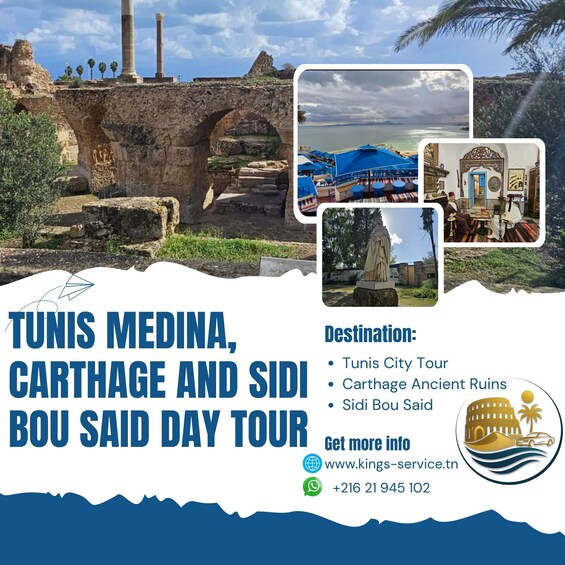 Ancient ruins, a city tour, and a traditional setting. 1