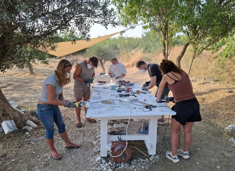 Picture 31 for Activity Naxos: Marble Workshop in an Olive Grove 3