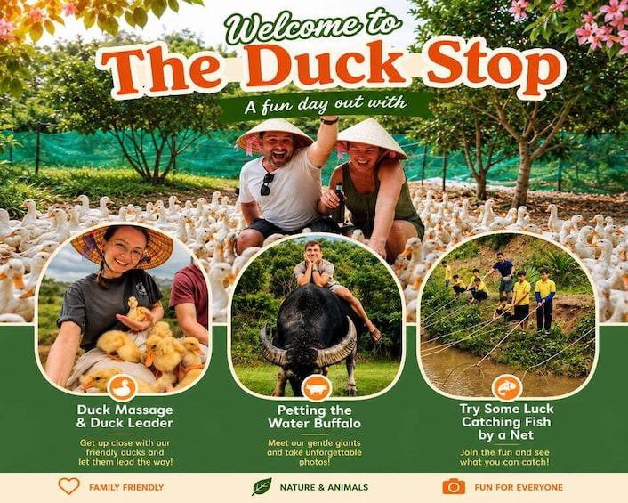 Phong Nha: Visit The Duck Stop&Experience Duck Leader & more 1