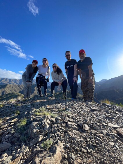 Hiking and Argentine Asado in the foothills of the Andes. 1