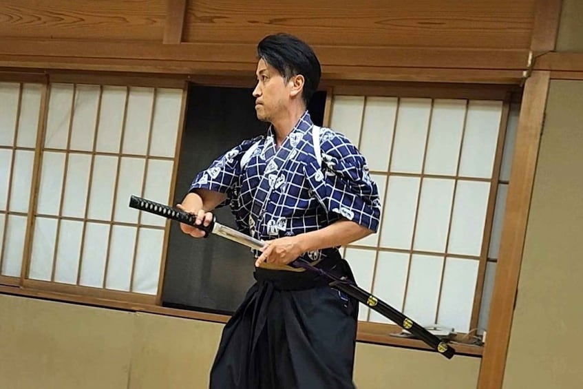 Picture 8 for Activity Private Samurai Experience in Tokyo with Authentic Tate 4