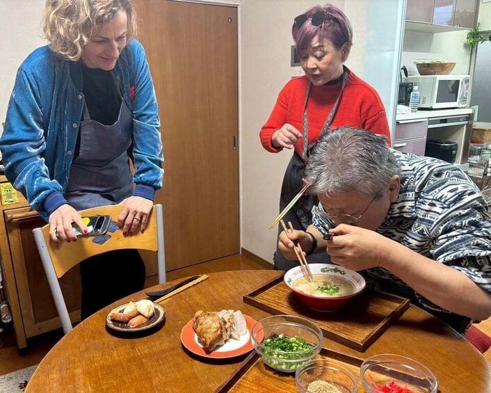 Picture 4 for Activity Fukuoka: Ramen-Making and Matcha Experience 5