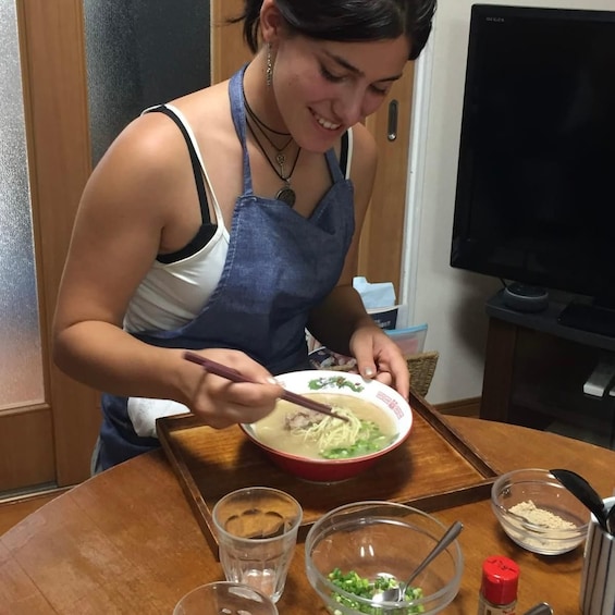 Picture 7 for Activity Fukuoka: Ramen-Making and Matcha Experience 2