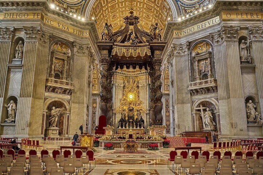 Vatican: St. Peter’s Basilica Guided Tour Papal Tombs, The Dome 2
