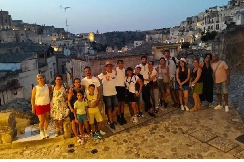 English Matera Tour included entrances Cave House and RockChurch. 2