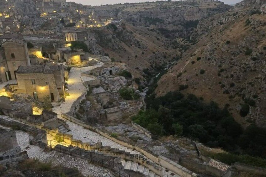 English Matera Tour included entrances Cave House and RockChurch. 5