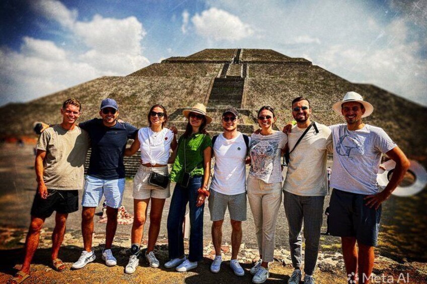 Tour of Teotihuacan with Basilica of Guadalupe and Tlatelolco 1