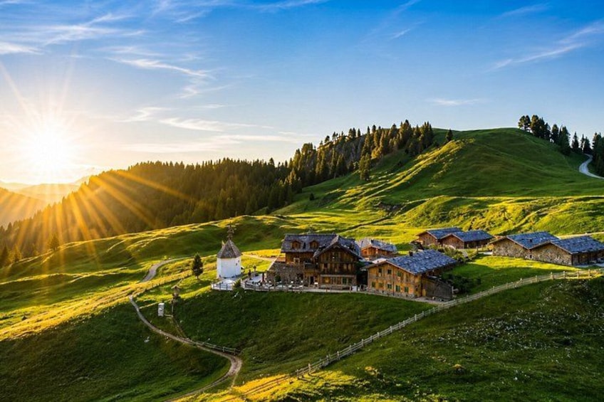 Alpe di Siusi eBike tour to the Seiser Alm mountain hut 2