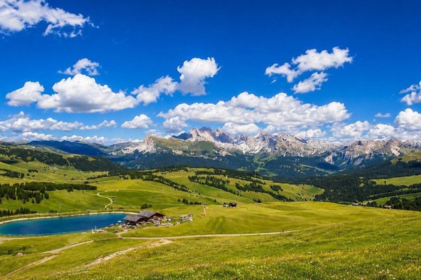Alpe di Siusi eBike tour to the Seiser Alm mountain hut 3
