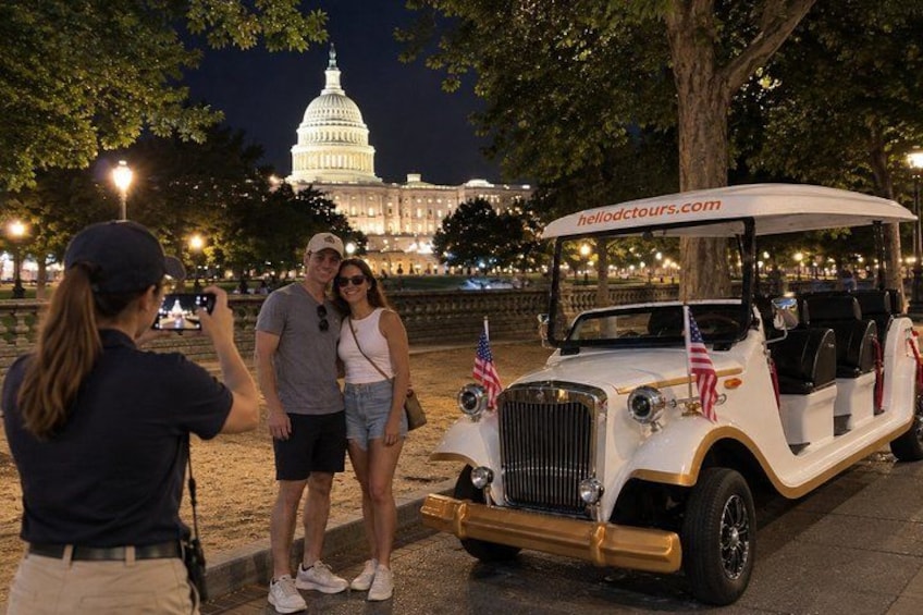 Washington DC Monuments Up Close: Day or Night Electric Cart Tour 3