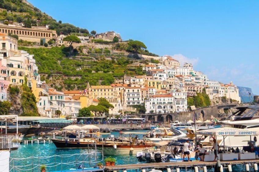 From Rome: Amalfi Coast Cruise, Positano, Ravello & Seaside Lunch 4