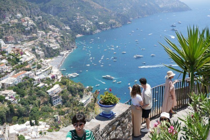 From Rome Day Trip Amalfi Coast in Premium Van & Seaside Lunch 2