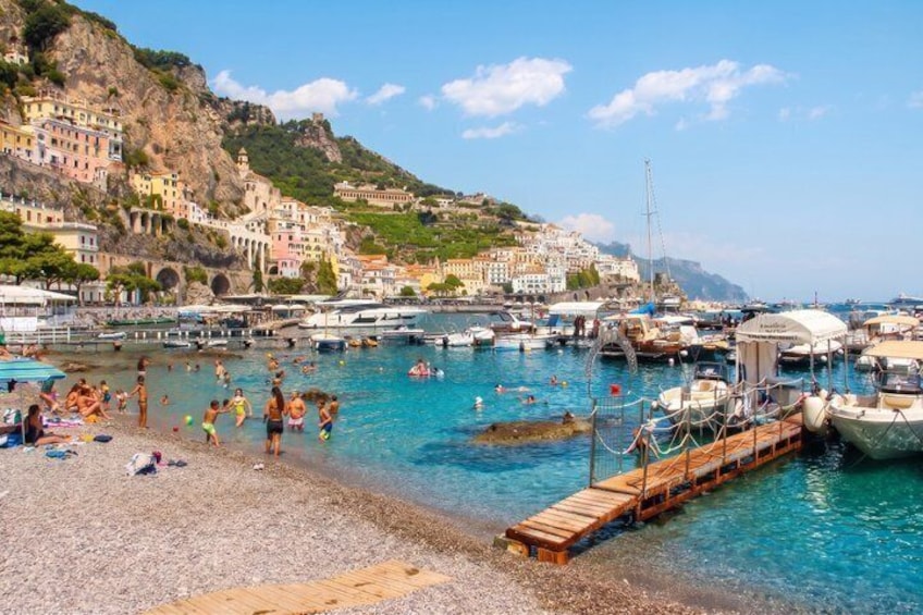 From Rome: Amalfi Coast Cruise, Positano, Ravello & Seaside Lunch 2