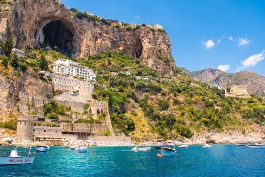 From Rome: Amalfi Coast Cruise, Positano, Ravello & Seaside Lunch 3