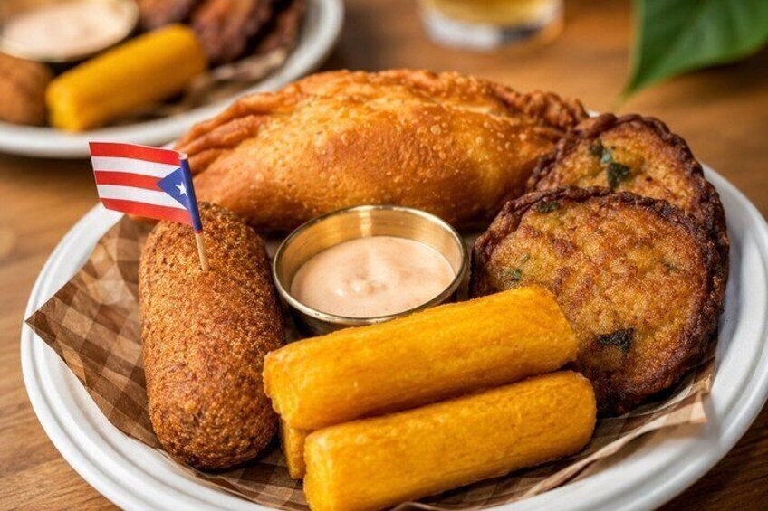 Authentic Puerto Rican Street Food Tasting 1