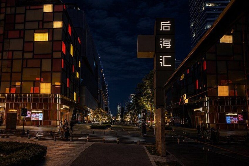 Shenzhen Guided Bike Tour: Cycling at Night From City to Sea 2