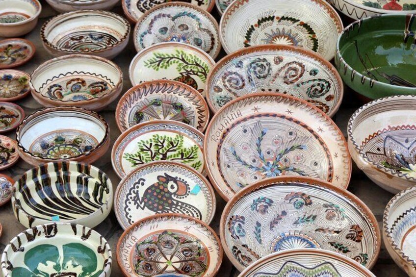 A collection of intricately decorated ceramic bowls. 3