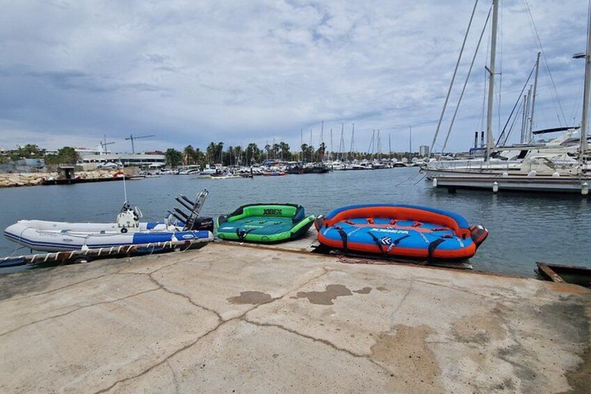 Salou Banana boat (crazy sofa) 2