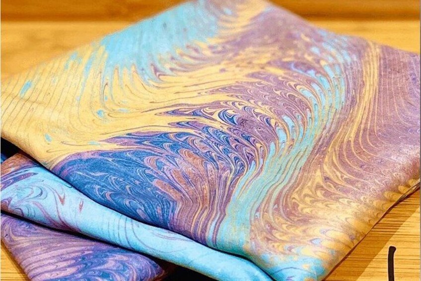Water Marbling Workshop in Naperville IL 2