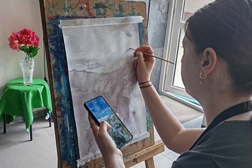 Chișinau Wine Painting Class for All Levels 4