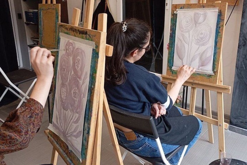 Chișinau Wine Painting Class for All Levels 1