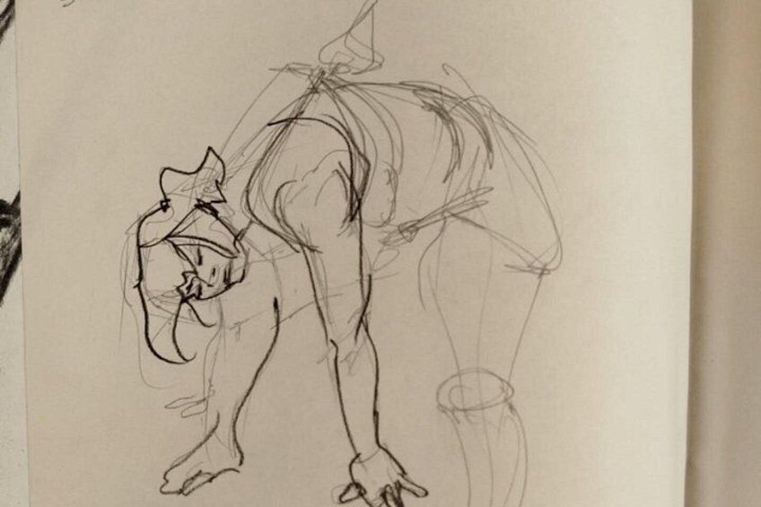 Create Surreal Art of Figure Model Drawing in Mexico City 5