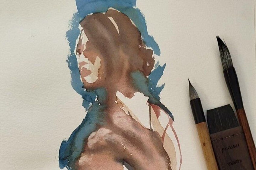 Create Surreal Art of Figure Model Drawing in Mexico City 1
