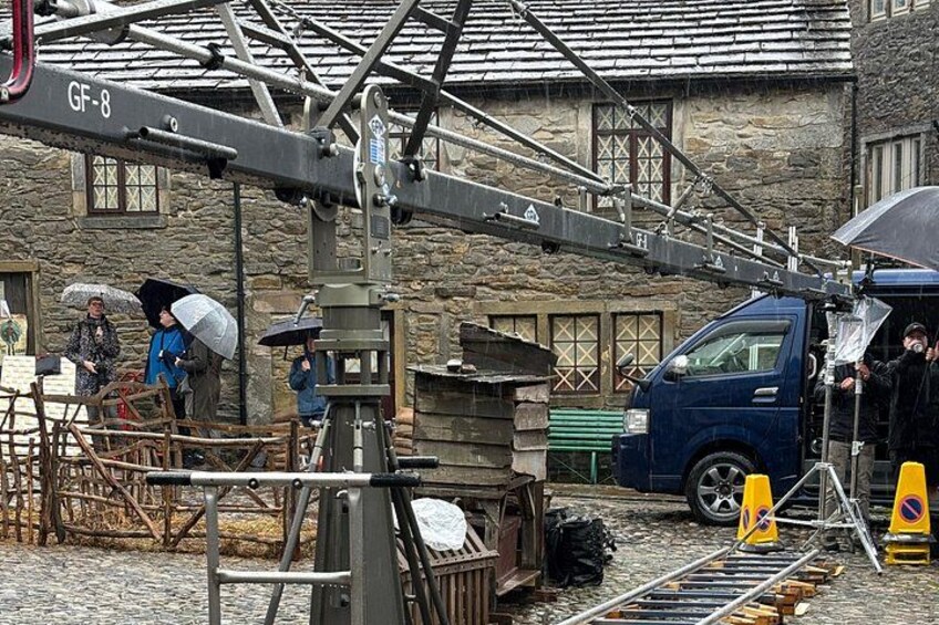 Between Scenes whilst filming is taking place. 4