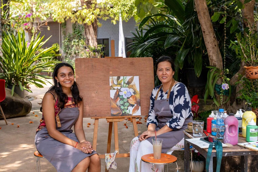 Painting Workshop with Professional Artist in Siem Reap 1